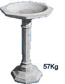 Hexagonal Bird Bath
