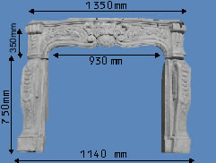 Antique Fire Place