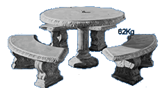 XL Round Garden Set